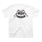 ookamiのWOLF_CHICKEN Regular Fit T-Shirtの裏面