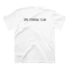 SPA-FISHINGのSPA FISHING CLUB エギングT スタンダードTシャツの裏面