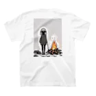 owl's shopのBonfire lit スタンダードTシャツの裏面