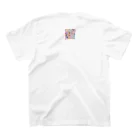 artisticのランダムペインティング Regular Fit T-Shirtの裏面