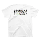 nob999のねこちゃんの（4匹） Regular Fit T-Shirtの裏面