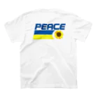 ACDesignのPEACE bloom Tシャツ スタンダードTシャツの裏面