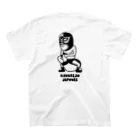 LUCHAの(バックプリント)Cangrejo japonés スタンダードTシャツの裏面