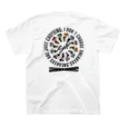 王子のアパレル SnprinceのSnp×9ine SneakersCircle スタンダードTシャツの裏面