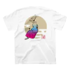 高円寺の縁側ぷろじぇくとの踊り子さん【明】 スタンダードTシャツの裏面