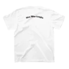 Man Who LaughsのLaughter Brings Good Fortune Regular Fit T-Shirtの裏面