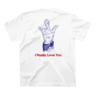 SHIGEのIREALLYLOVEYOU Regular Fit T-Shirtの裏面