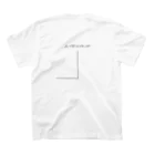 「三つ穴コンセント」オフィシャルショップの三つ穴コンセントTシャツ(ver.FUJI) Regular Fit T-Shirtの裏面