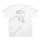 KuroinyannyanのThe Feral Dogs of Japan Regular Fit T-Shirtの裏面