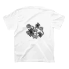 puqpuq Waveformのpuqpuq flower スタンダードTシャツの裏面