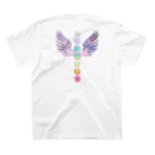 💖宇宙整体♪🌈♪こころからだチャンネル♪💖の sirène universelle スタンダードTシャツの裏面