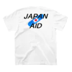 SuzutakaのJapan aid スタンダードTシャツの裏面