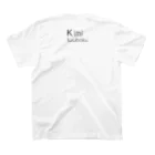 キミフルボク。-official goods-のキミフルボク。『I LOVE YOU』 Regular Fit T-Shirtの裏面