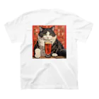 NEKO BreweryのHACHIWARE LAGER スタンダードTシャツの裏面