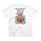 コタワン商店🐾の【柴犬】両面★TOY-WAN★ ポップコーン 赤シバちゃん Regular Fit T-Shirtの裏面