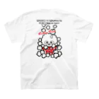 コタワン商店🐾の【ビション】両面★TOY-WAN★ ポップコーン 白ちゃん スタンダードTシャツの裏面