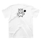 minakawanekoの猫にタコ（バックプリント！） スタンダードTシャツの裏面