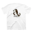 MEINAのバセット・ハウンド_dog Regular Fit T-Shirtの裏面