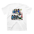 kasu_illustのOBM スタンダードTシャツの裏面