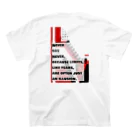 Never Say NeverのChicago～スニーカー～ スタンダードTシャツの裏面