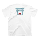 HI-IZURUのひ・いずるで後ろが神々しいTシャツ スタンダードTシャツの裏面