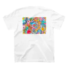 FLOWERTOWERのぐるぐる スタンダードTシャツの裏面