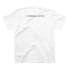 hi0922beのwe fight but we get along Regular Fit T-Shirtの裏面