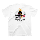 Surf’s up＊オリジナルデザインitemのsurf's up!パイナップルズ🍍 Regular Fit T-Shirtの裏面