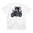 ワイズショップのチューチューライダーTシャツ 티셔츠の裏面