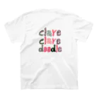 clareclaredoodleのA Green Classical Car スタンダードTシャツの裏面