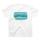 線点素／sentenceの凪 スタンダードTシャツの裏面