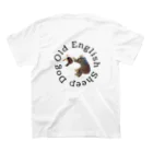 fairytailのOld English  Sheep Dog スタンダードTシャツの裏面