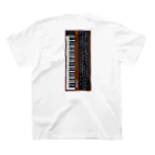 Vintage Synthesizers | aaaaakiiiiiのSequential Circuits Prophet 5 Vintage Synthesizer Regular Fit T-Shirtの裏面