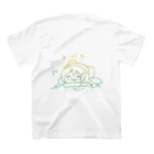 暁*あとりえ🎨のとける＆とけた(表裏あり) グラデーション スタンダードTシャツの裏面