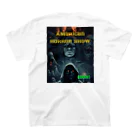 American Horror Show ®️のJOKEMAN ホラームービーTシャツ#3 スタンダードTシャツの裏面