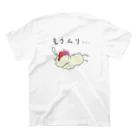 ENRIIの　社畜のネガティブこっこ スタンダードTシャツの裏面