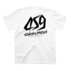 459MOTARDの459MOTARD。Invert color② スタンダードTシャツの裏面