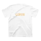 脳筋コンクリート収容所のMilliondollar スタンダードTシャツの裏面