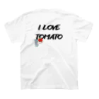 tomato_fortuneのトマトのエース スタンダードTシャツの裏面