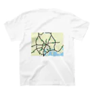 Tシャツで学ぼうの首都高を学ぼう スタンダードTシャツの裏面