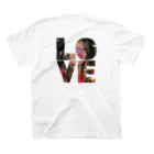 ぽち。(沢木まこ。)のlove Regular Fit T-Shirtの裏面