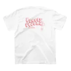 MORUNA∀（エムオルナー）のpretty friend (red) スタンダードTシャツの裏面