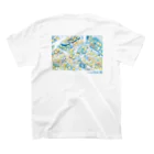 mindwaveincのぴよこ豆(スーパー銭湯) Regular Fit T-Shirtの裏面