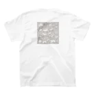 genesis_the_endの犬猫の出会い Regular Fit T-Shirtの裏面