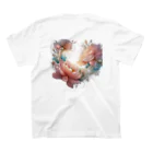 Artistry Blossomsのfantasy Flower Regular Fit T-Shirtの裏面