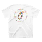 fukushima_rainbow_marchのふくしまレインボーマーチ２０２３Tシャツ背プリント Regular Fit T-Shirtの裏面