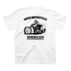 RODEO MOTORCYCLEのロデオ モーターサイクルのオフィシャルグッズ (Bonneville Flats) Regular Fit T-Shirtの裏面