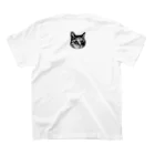 ねこびとミーティングのお店のnekobito_kiki Regular Fit T-Shirtの裏面