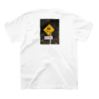 nexco大好き人の伊勢湾岸自動車道豊明IC～豊田南IC間道路標識 Regular Fit T-Shirtの裏面