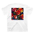 reonasdの情熱の神秘薔薇 Regular Fit T-Shirtの裏面